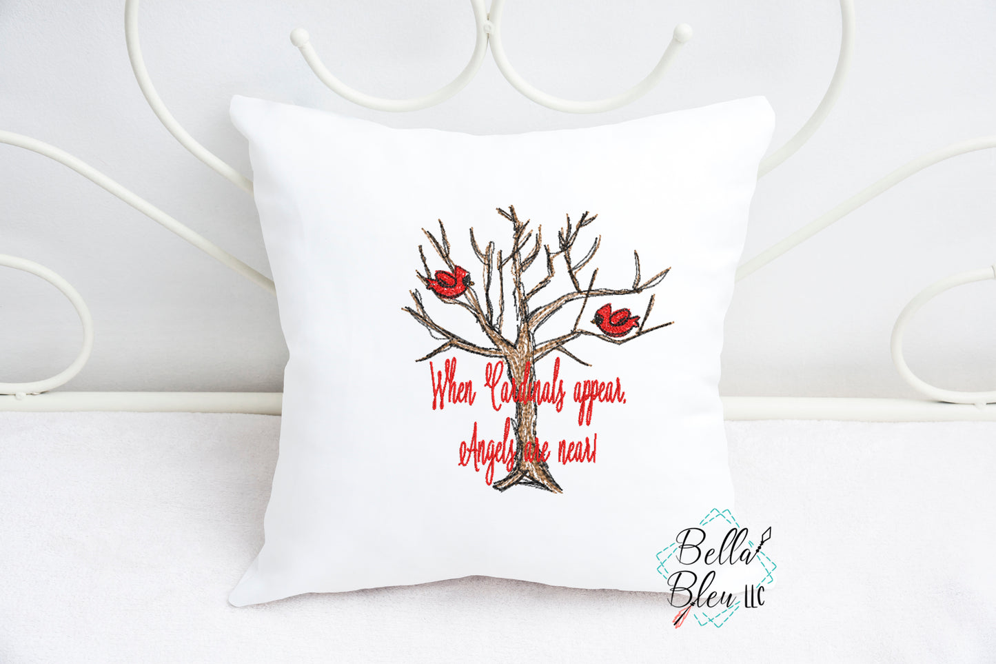 When Cardinals Appear Memorial Scribble