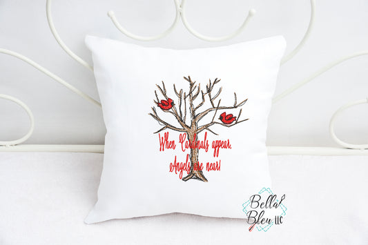 When Cardinals Appear Memorial Scribble