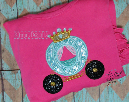 Princess Carriage Applique