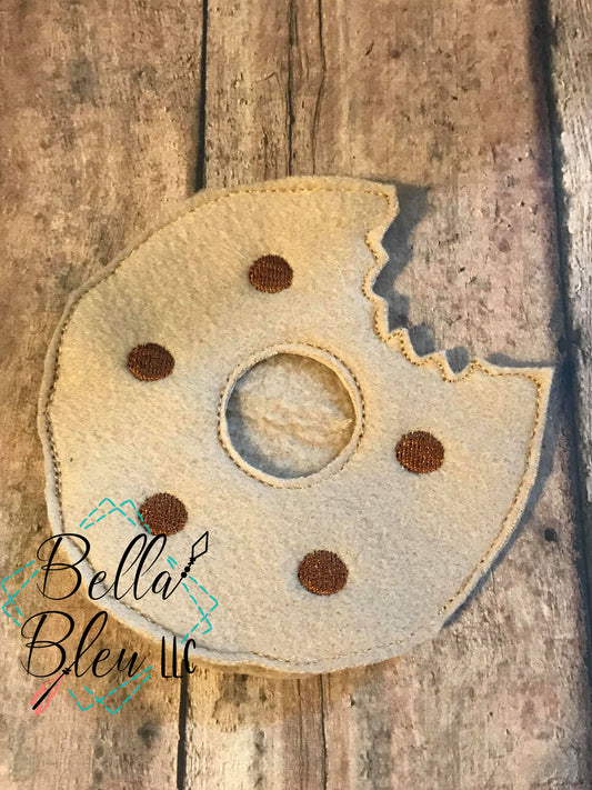 ITH Chocolate Chip Cookie Elf or Doll Mask  machine embroidery design