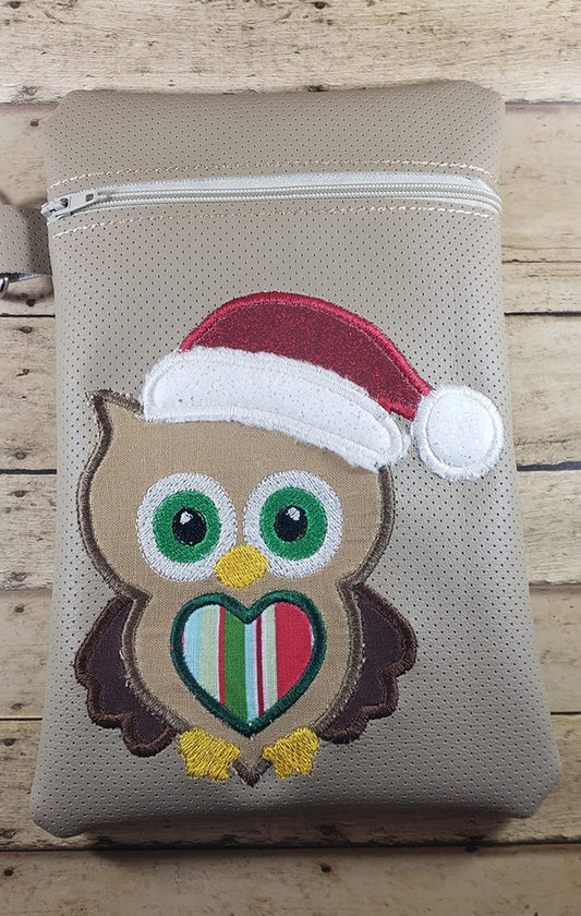 Christmas Santa Owl