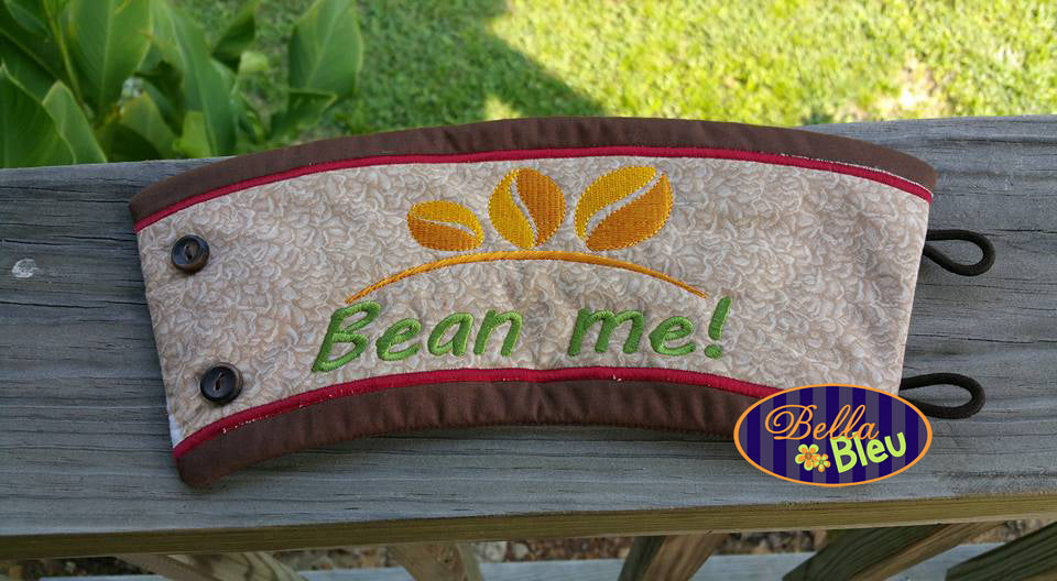 ITH Bean Me Coffee Sleeve Mug Wrap