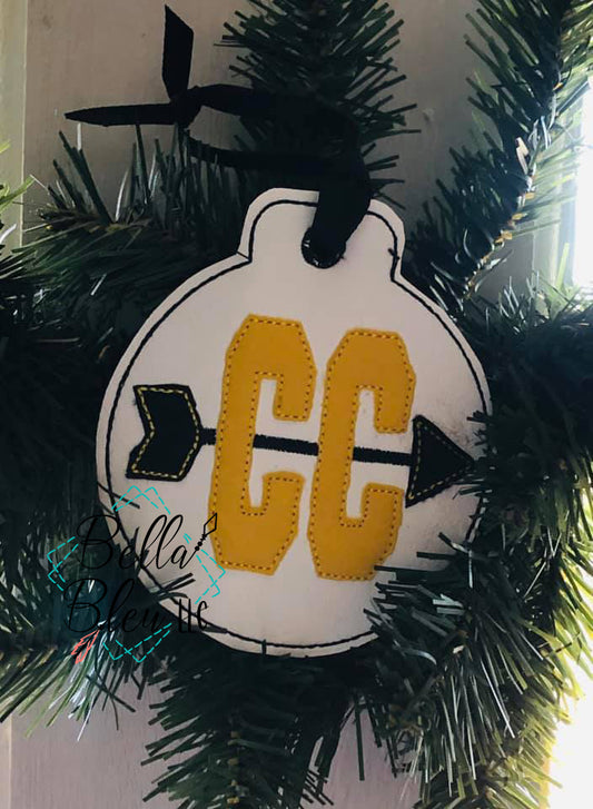 ITH Christmas Ornament Cross Country