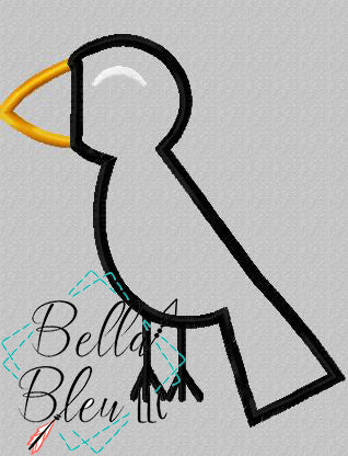 Fall Crow Applique