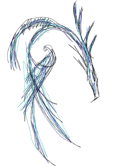 Dragon 2 Inspired House of Dragons Scribble Designs