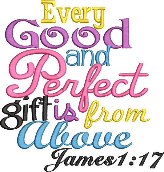 Every Child James 1:17 Religious
