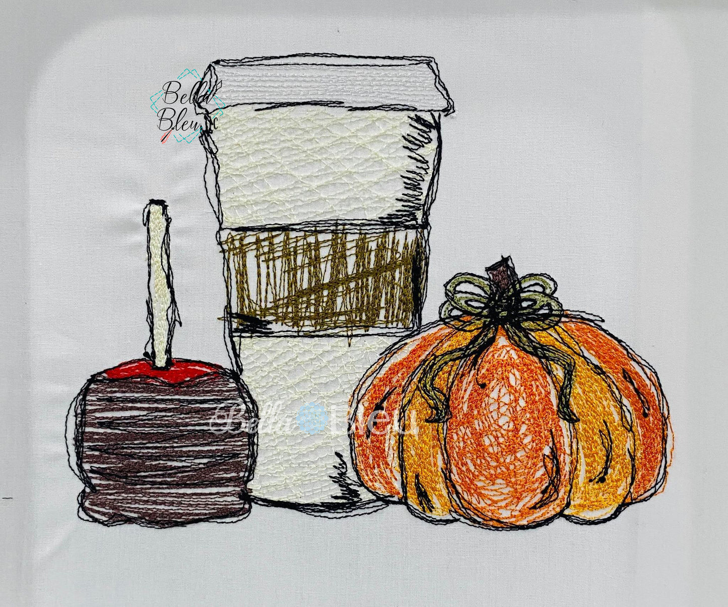 Fall Harvest Latte Scribble Sketchy