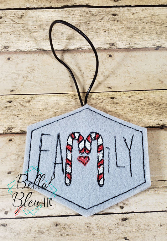 ITH Family Christmas Ornament