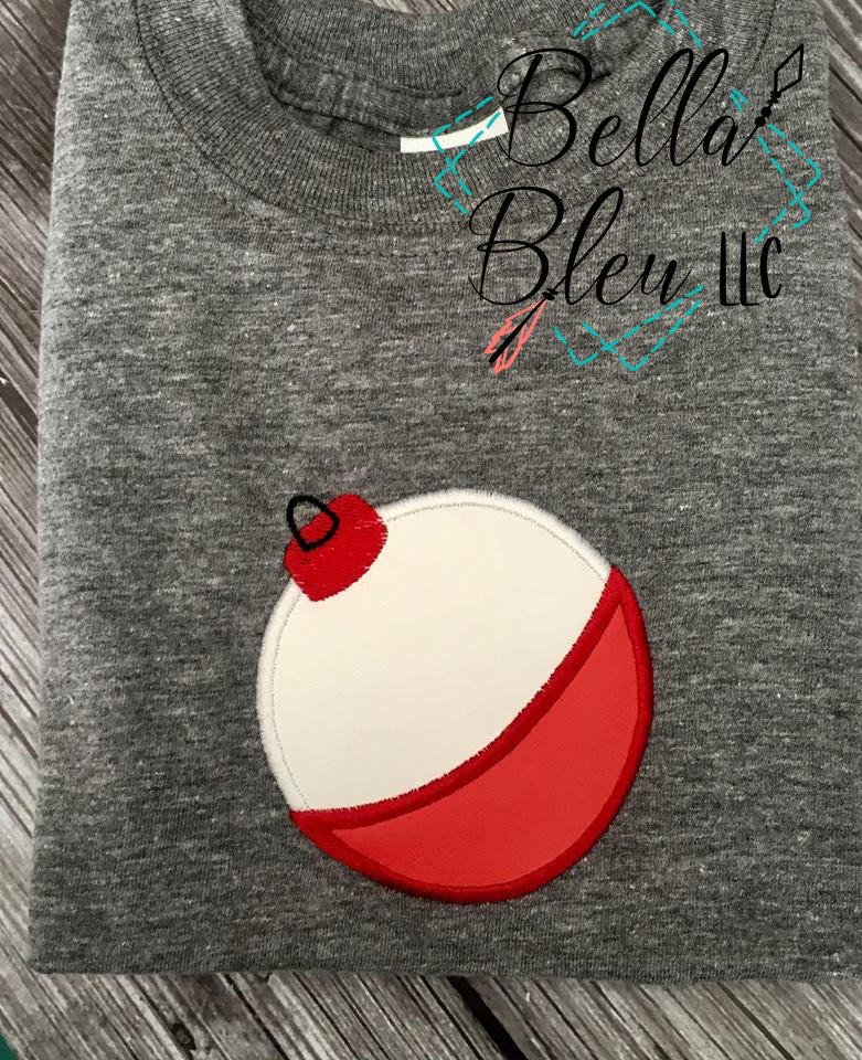 Fishing Bobber Machine Applique Embroidery design