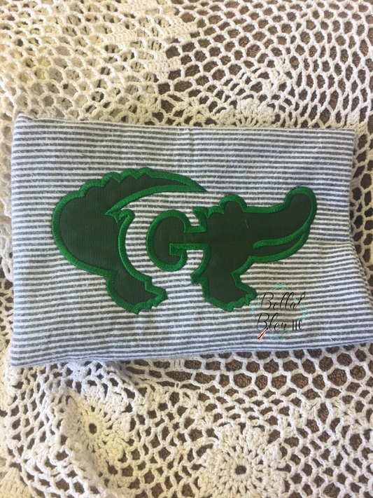 Gator Mascot Applique