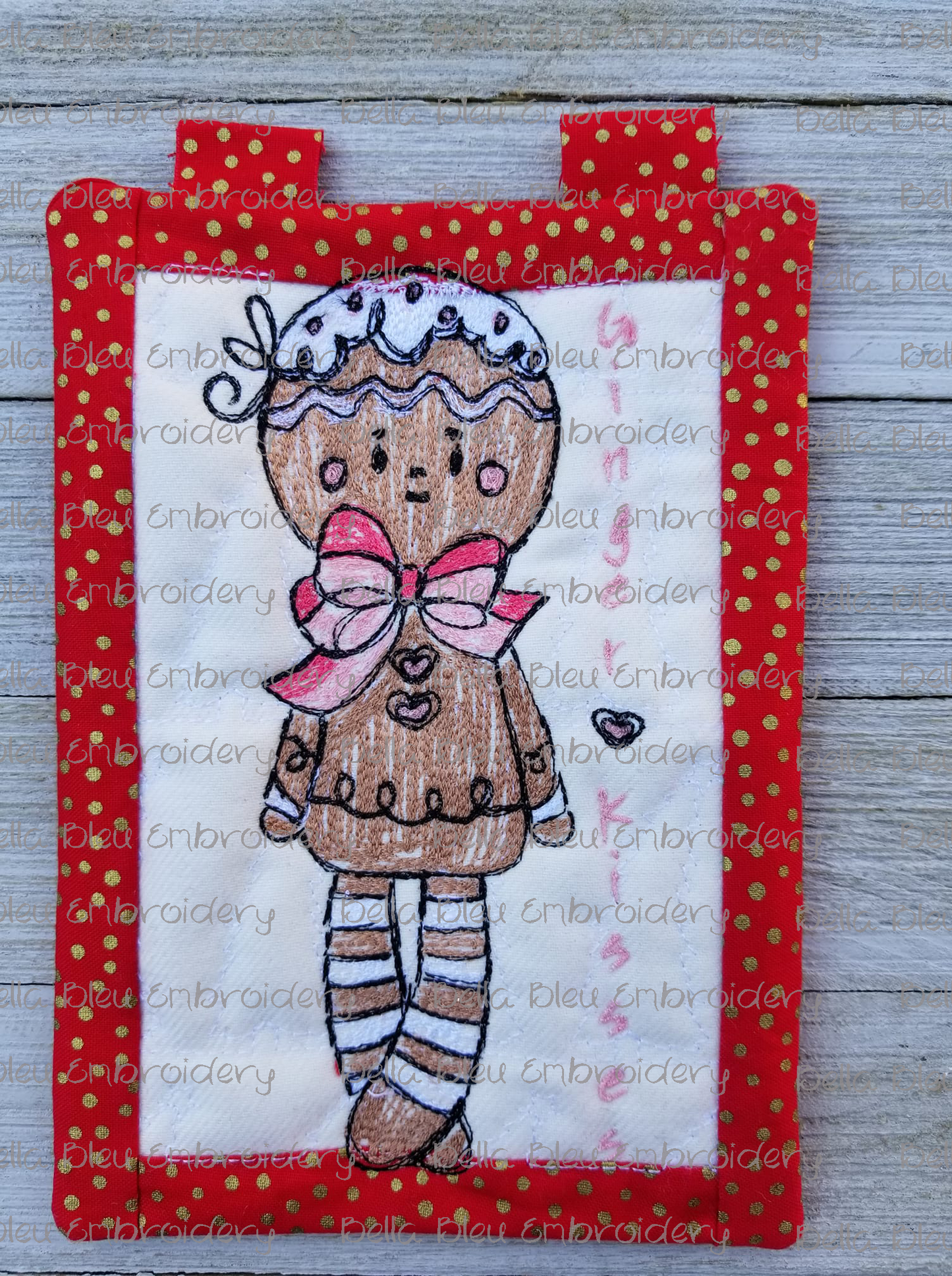 Gingerbread Kisses Scribble