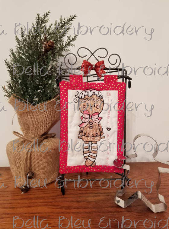 Gingerbread Kisses Scribble
