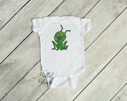 Color blend Grasshopper Insect Bug Machine Embroidery Design