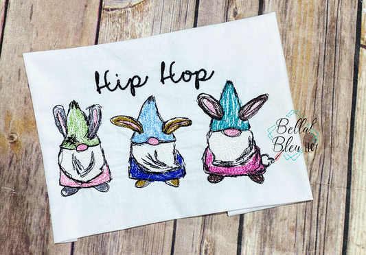 Easter Bunny Gnome Scribble