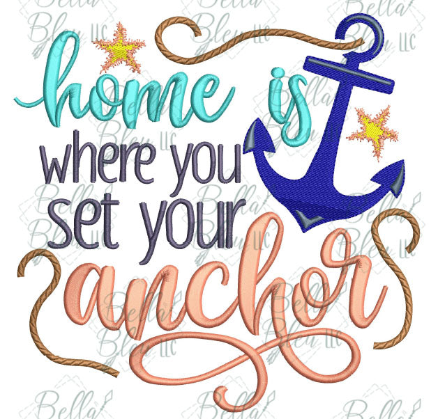 Home is where you set your Anchor Nautical