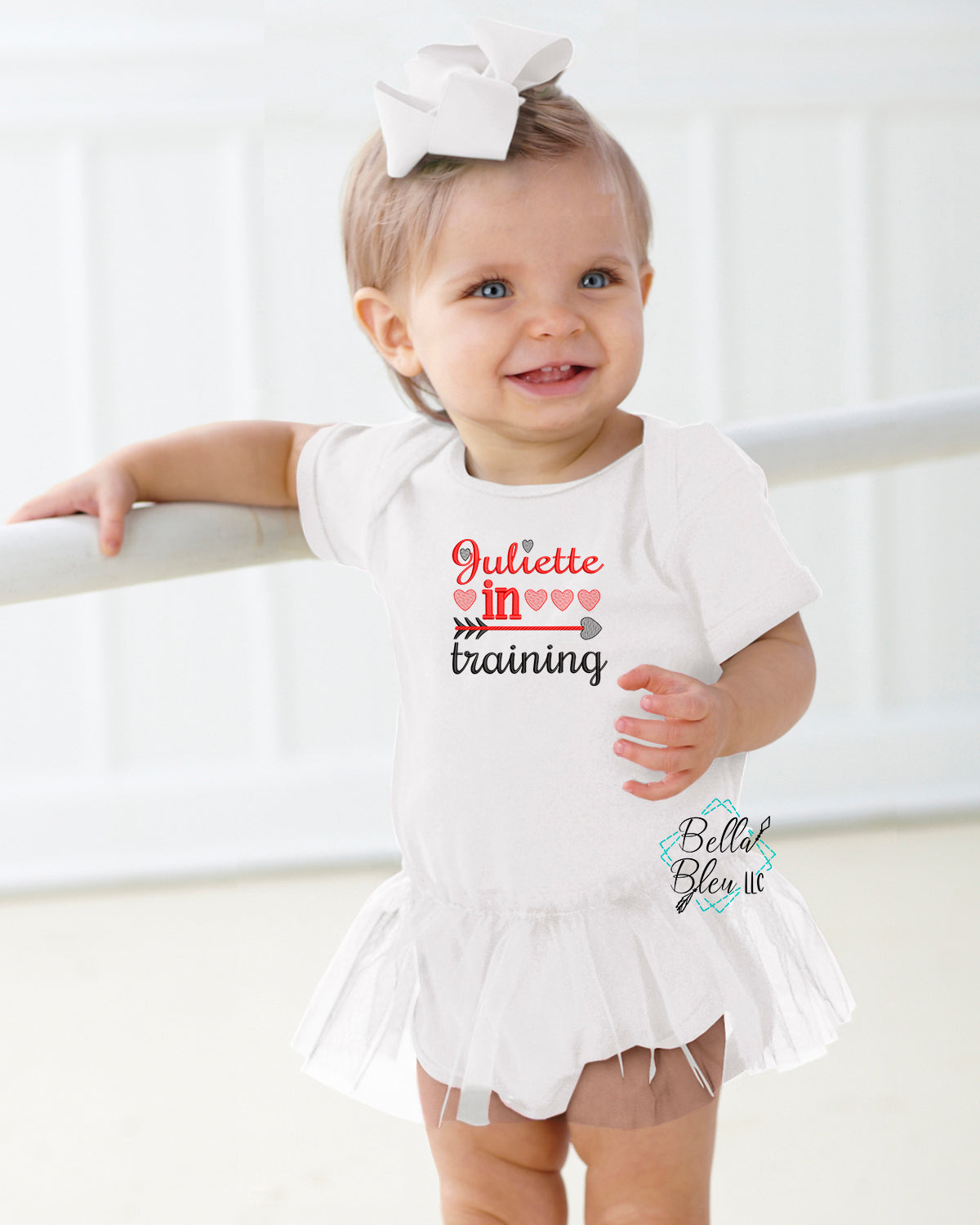 Exclusive Sketchy Valentines Juliette in Training Machine Embroidery Design 5x5