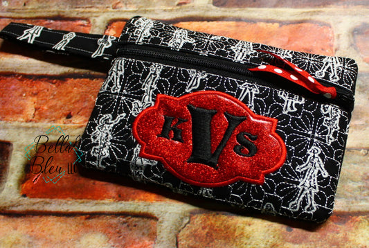 ITH Fancy Monogram Zipper bag wallet