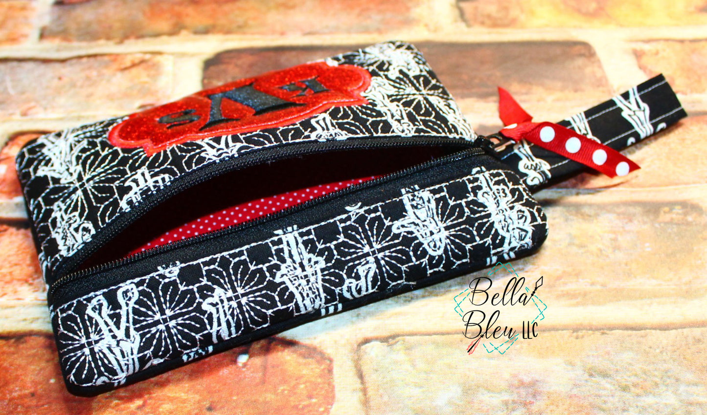 ITH Fancy Monogram Zipper bag wallet