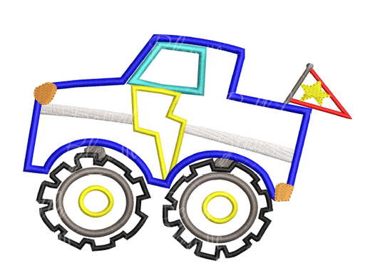 Monster Truck Applique