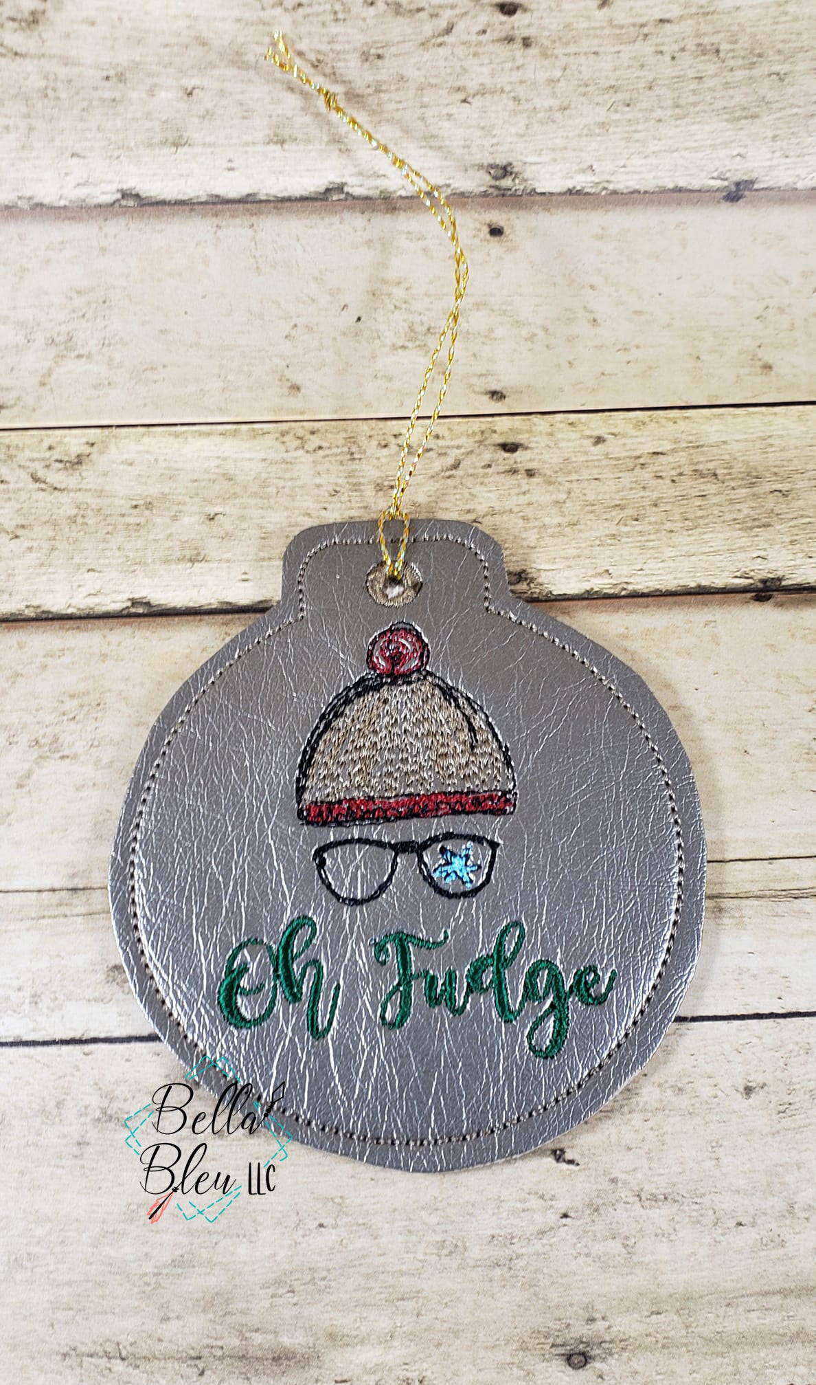 ITH Oh Fudge Christmas Ornament