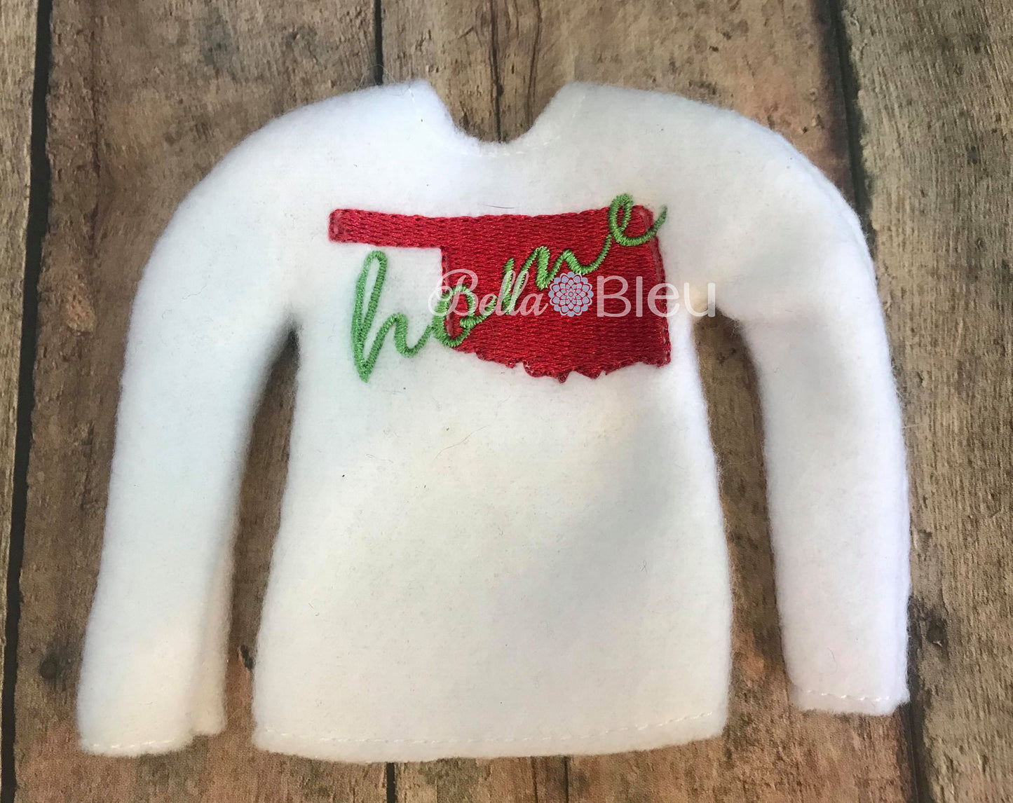 Oklahome Home  ITH Elf Sweater Shirt
