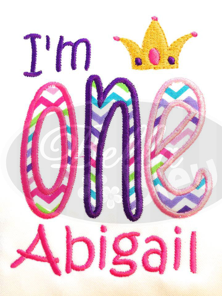 One 1st Birthday Wording