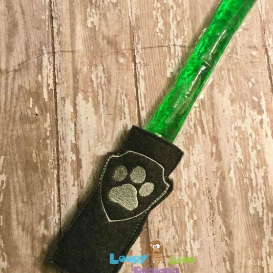 ITH Paw Print Freezer Pop Popsicle Holder