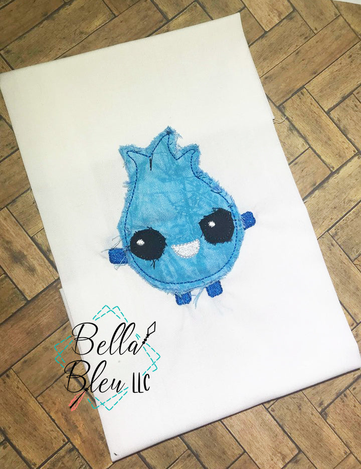 Raggy Monster 1 Applique Machine Embroidery design