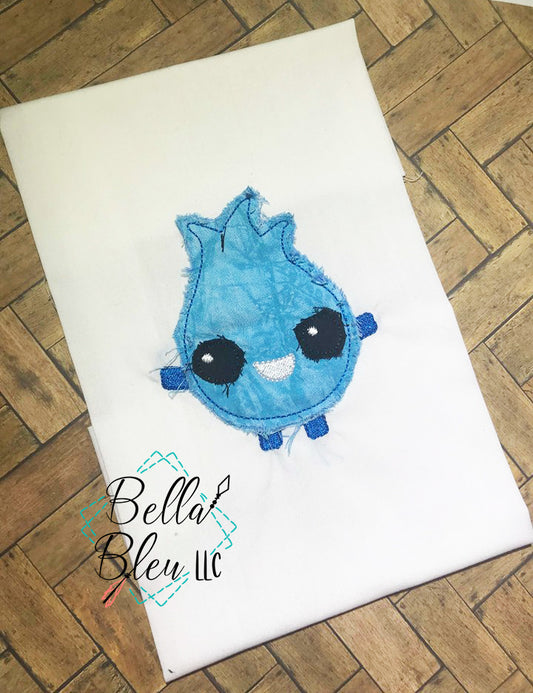 Raggy Monster 1 Applique Machine Embroidery design