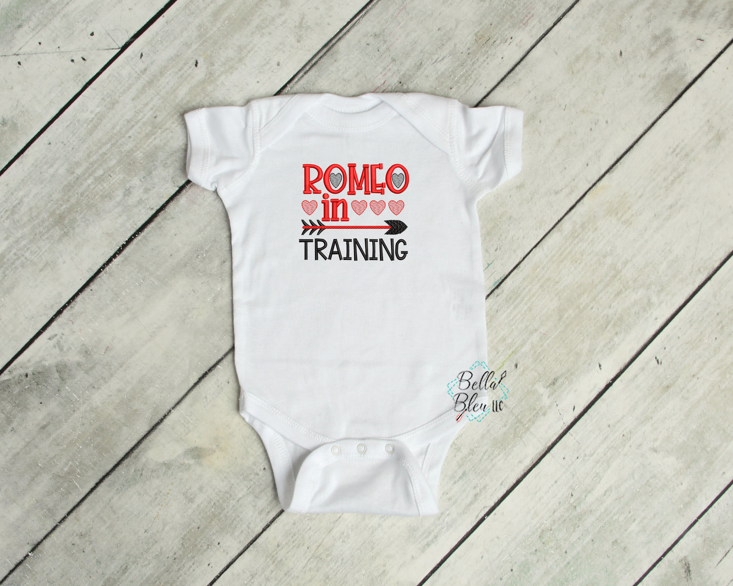Exclusive Sketchy Valentines Romeo in Training Machine Embroidery Design 5x5