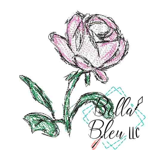 Rose 1 Scribble
