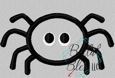 Spider Halloween Applique