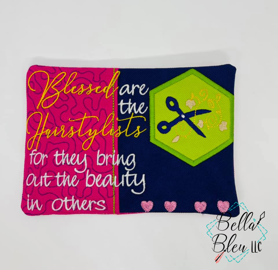 In the Hoop Hair Stylist Mug Rug