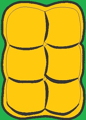Turtle Shell Back Applique