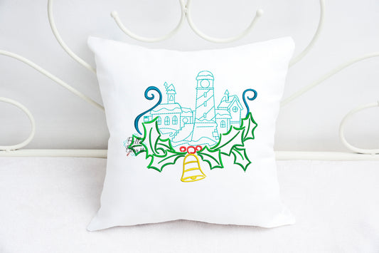 Christmas Village #9 Machine Embroidery Design