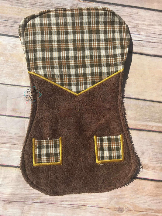 ITH In The hoop Western Cowboy Burp machine applique embroidery design