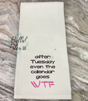 Even After Tuesday the Calendar goes WTF